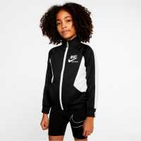 Nike Nsw Heritage Full Zip Top Black Детски суитчъри и блузи с качулки