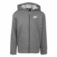 Nike Logo Zip Hoodie Infants Въглероден Хтр Детски суитчъри и блузи с качулки