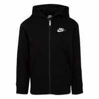 Nike Logo Zip Hoodie Infants Черно Детски суитчъри и блузи с качулки