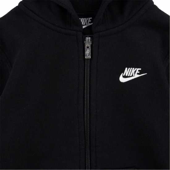 Детски суитчъри и блузи с качулки Nike Logo Zip Hoodie Infants Черно Nike Logo Zip Hoodie Infants Черно Детски суитчъри и блузи с качулки