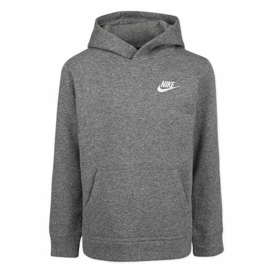 Nike Logo Hoodie Infants Въглероден Хтр Детски суитчъри и блузи с качулки