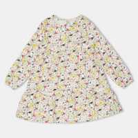 Детски поли и рокли Lilly And Sid Florl Tiered Drs In99 Lilly And Sid Florl Tiered Drs In99 Детски поли и рокли