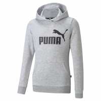 Puma Logo Hoodie Fl G Puma Black Детски суитчъри и блузи с качулки