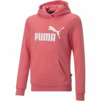 Puma Logo Hoodie Fl G Salmon Детски суитчъри и блузи с качулки