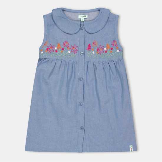 Lilly And Sid Floral Collar A Line Dress  