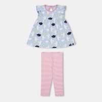 Lilly And Sid Btty Rib D L Set In99  Бебешки дрехи