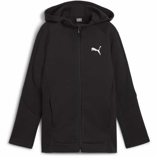 Puma Evostripe Fz Hoodie Dk B Hoody Unisex Kids Puma Black 