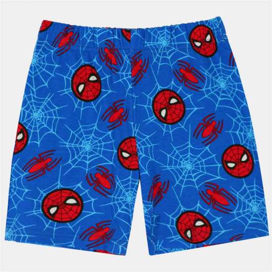 Character Short Sleeve Pyjama Set Infant Spiderman 