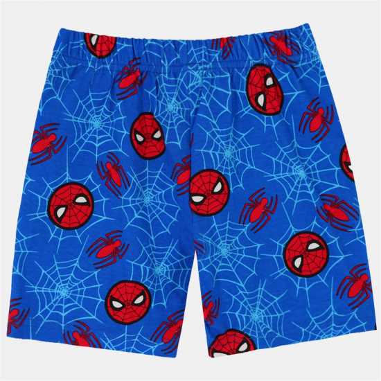 Character Short Sleeve Pyjama Set Infant Spiderman 