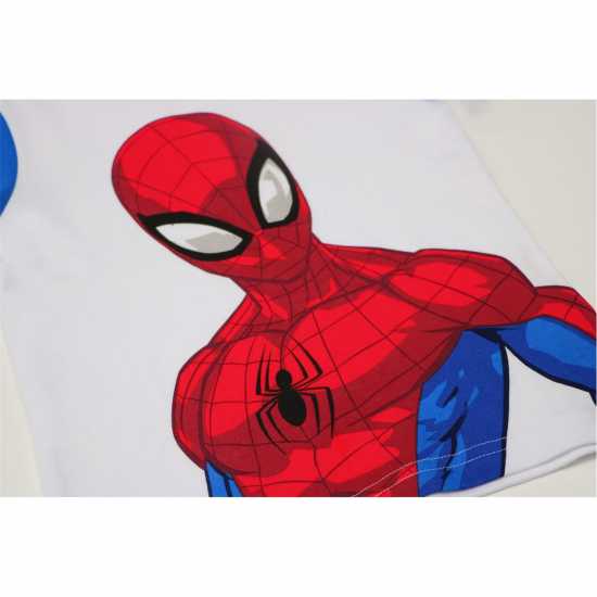 Character Short Sleeve Pyjama Set Infant Spiderman 