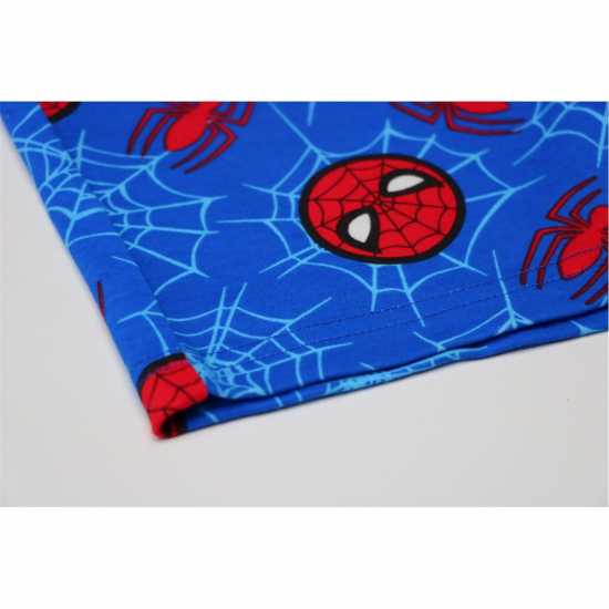 Character Short Sleeve Pyjama Set Infant Spiderman 