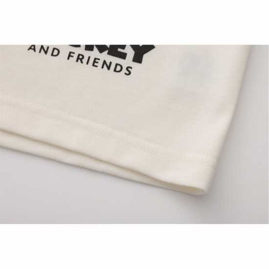 Детско облекло с герои Character Infant Long Sleeve T-Shirt Mickey Character Infant Long Sleeve T-Shirt Mickey Детско облекло с герои