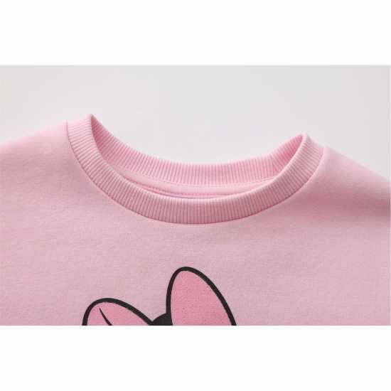Детски горнища и пуловери Character Infant Crew Sweat Minnie Character Infant Crew Sweat Minnie Детски горнища и пуловери