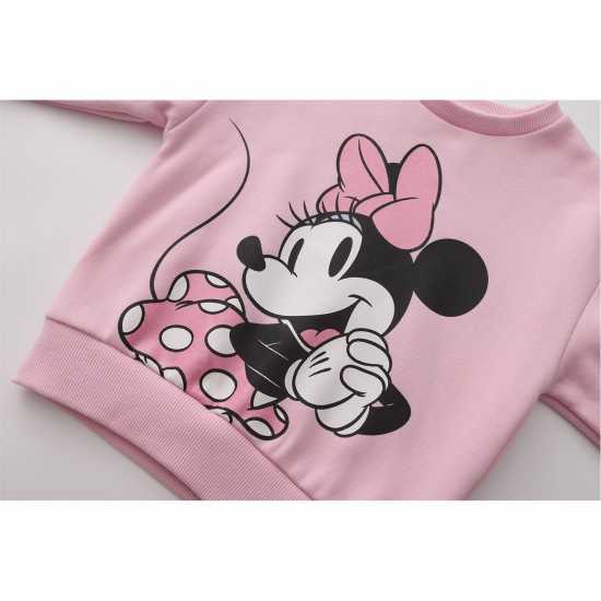 Детски горнища и пуловери Character Infant Crew Sweat Minnie Character Infant Crew Sweat Minnie Детски горнища и пуловери
