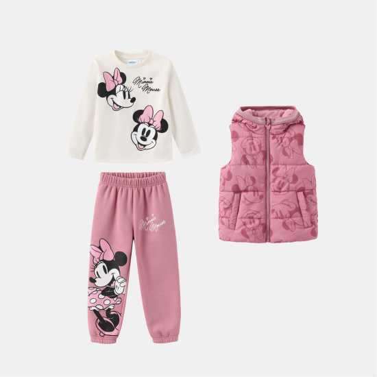 Character Infant Gilet 3-Piece Set Minnie Детски якета и палта