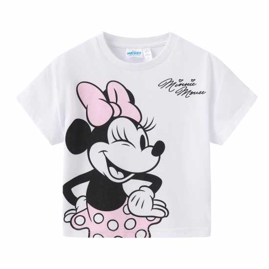 Character Infant Tee And Short Set Minnie Детско облекло с герои