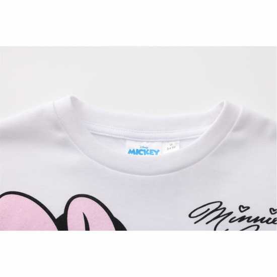 Character Infant Tee And Short Set Minnie Детско облекло с герои