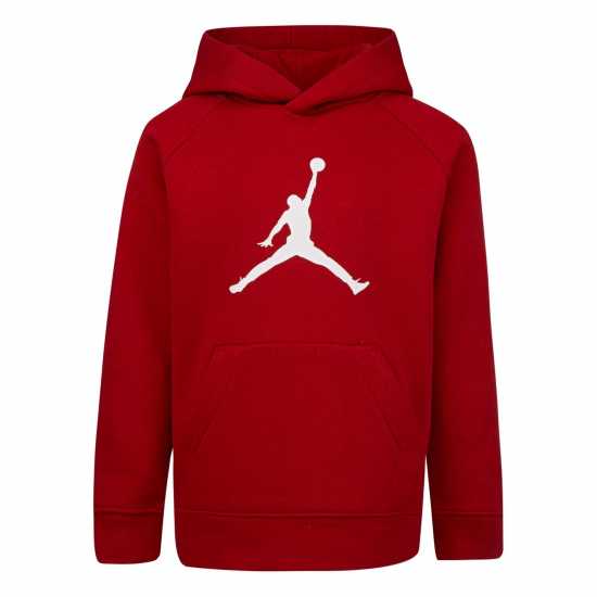 Air Jordan Jmpmn Lgo Hdy In99 Тренировъчен червен Детски суитчъри и блузи с качулки