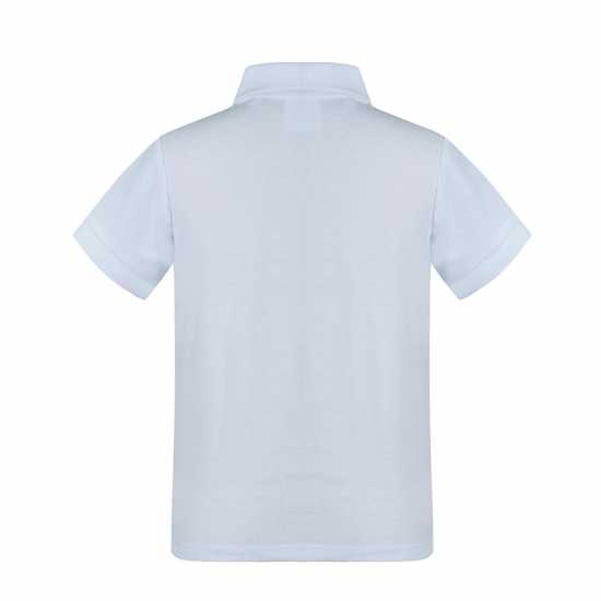 Slazenger Блуза С Яка Boys 2 Pack Polo Shirts White/Wht Детски тениски тип поло