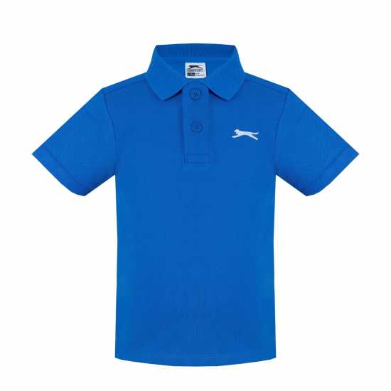 Slazenger Блуза С Яка Boys 2 Pack Polo Shirts Ryl/Gry Детски тениски тип поло
