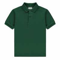 Lacoste Блуза С Яка Junior Boys Pique Logo Polo Shirt Green 132 
