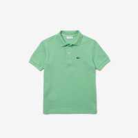 Lacoste Блуза С Яка Junior Boys Pique Logo Polo Shirt Green TTF 