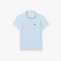 Lacoste Блуза С Яка Junior Boys Pique Logo Polo Shirt Blue T01 