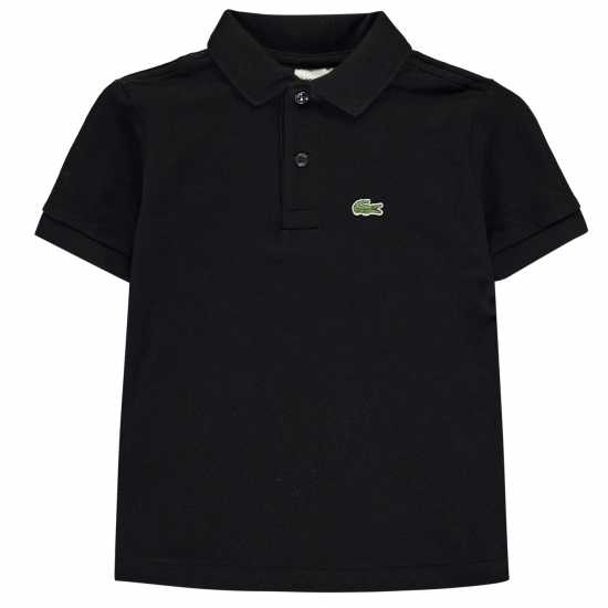 Lacoste Блуза С Яка Junior Boys Pique Logo Polo Shirt Black 031 - 