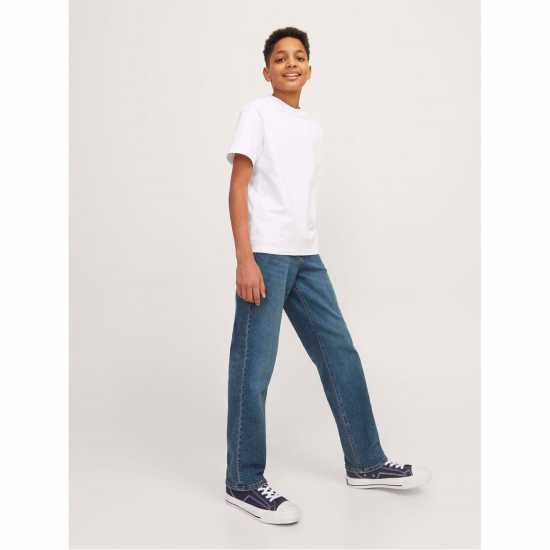 Jack And Jones Clark 223 Wide Leg Jeans Junior Boys Jack And Jones Clark 223 Wide Leg Jeans Junior Boys