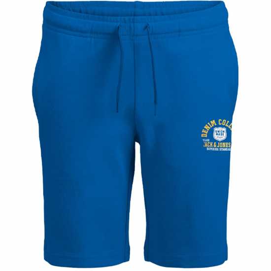 Jack And Jones Момчешки Къси Гащи Logo Sweat Shorts Junior Boys French Blue Детски къси панталони
