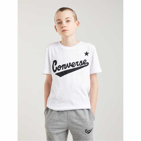 Converse Тениска Малко Момче Nova T Shirt Infant Boys  - Детски тениски и фланелки