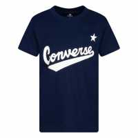 Converse Тениска Малко Момче Nova T Shirt Infant Boys Obsidian Детски тениски и фланелки
