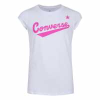 Converse Детска Тениска Nova Short Sleeve T Shirt Infant Girls  Детски тениски и фланелки