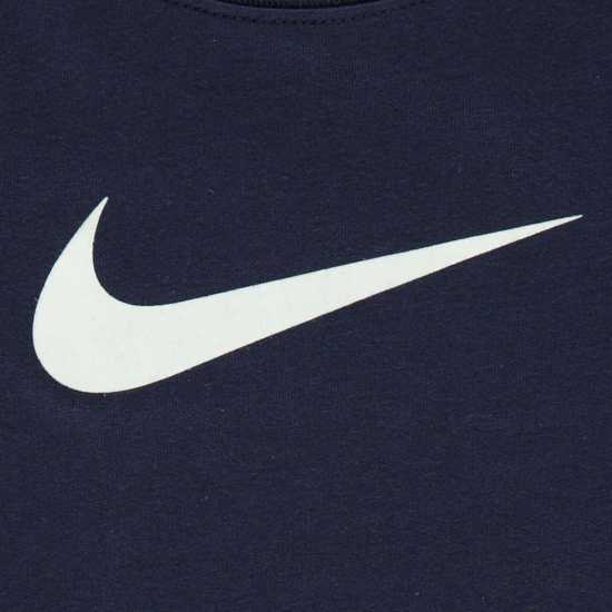 Nike Swoosh Tee Inf00 Navy Детски тениски и фланелки