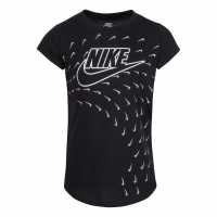 Nike Тениска Малко Момиче Swooshfetti T Shirt Infant Girls  Детски тениски и фланелки
