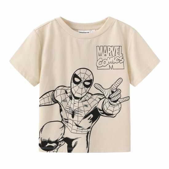 Character Short Sleeve T-Shirt Juniors Человекът-паяк Детски тениски и фланелки