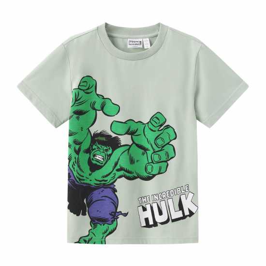 Детски тениски и фланелки Character Short Sleeve T-Shirt Juniors Халк Character Short Sleeve T-Shirt Juniors Халк Детски тениски и фланелки