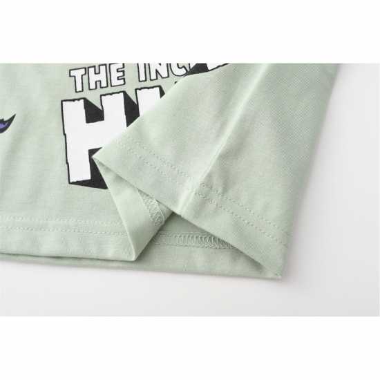 Детски тениски и фланелки Character Short Sleeve T-Shirt Juniors Халк Character Short Sleeve T-Shirt Juniors Халк Детски тениски и фланелки