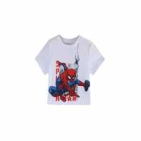 Character Short Sleeve Tee For Boys Spiderman Детски тениски и фланелки