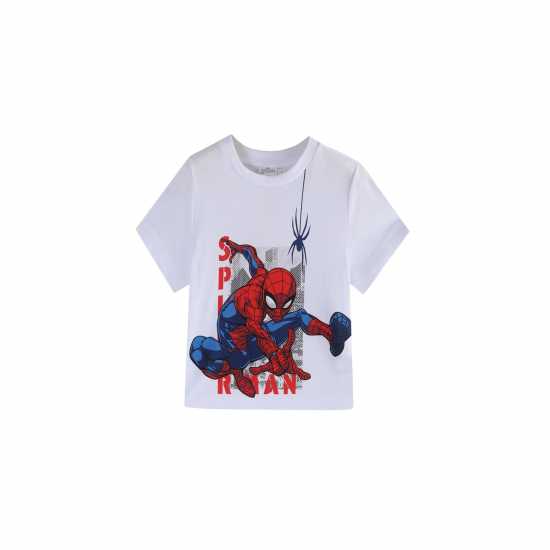 Character Short Sleeve T-Shirt Juniors Спайдърмен Детски тениски и фланелки
