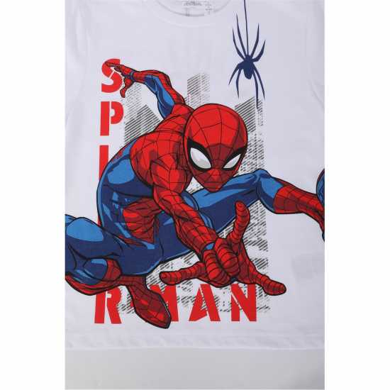 Character Short Sleeve T-Shirt Juniors Спайдърмен Детски тениски и фланелки