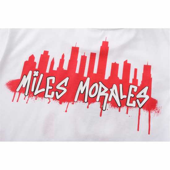 Детски тениски и фланелки Character Short Sleeve T-Shirt Juniors Майлс Моралес Character Short Sleeve T-Shirt Juniors Майлс Моралес Детски тениски и фланелки