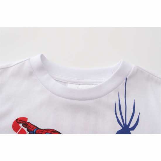 Character Short Sleeve T-Shirt Juniors Спайдърмен Детски тениски и фланелки