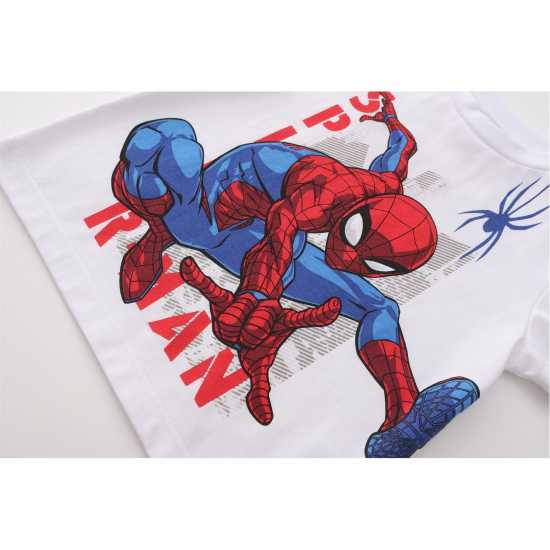 Character Short Sleeve T-Shirt Juniors Спайдърмен Детски тениски и фланелки