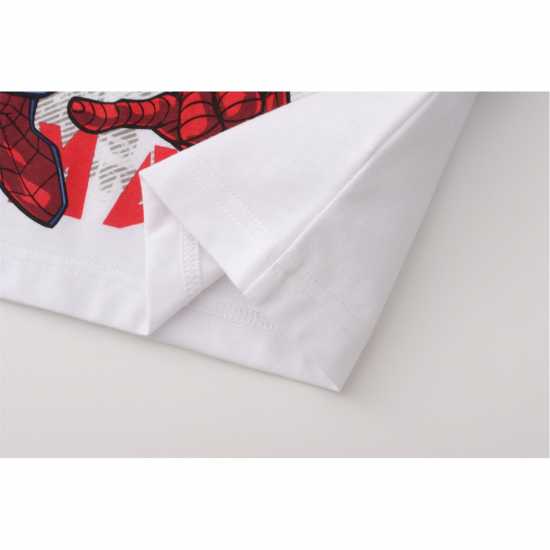 Character Short Sleeve T-Shirt Juniors Спайдърмен Детски тениски и фланелки