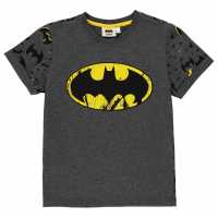 Character Тениска Short Sleeve T Shirt Boys Batman J Детски тениски и фланелки