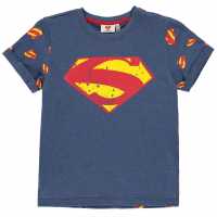 Character Тениска Short Sleeve T Shirt Boys Superman J Детски тениски и фланелки