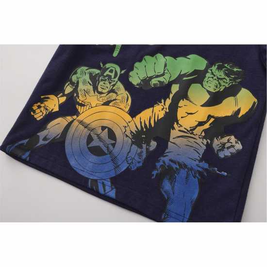 Character Short Sleeve T-Shirt Juniors Marvel Детски тениски и фланелки