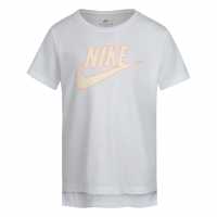 Nike Тениска Малко Момиче Short Sleeve Logo T Shirt Infant Girls  Детски тениски и фланелки