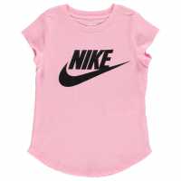 Nike Short Sleeve T-Shirt Infant Girls Pink Детски тениски и фланелки